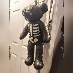 Dolls Kill Bags Dolls Kill Deady Teddy Skeleton Bear Bag